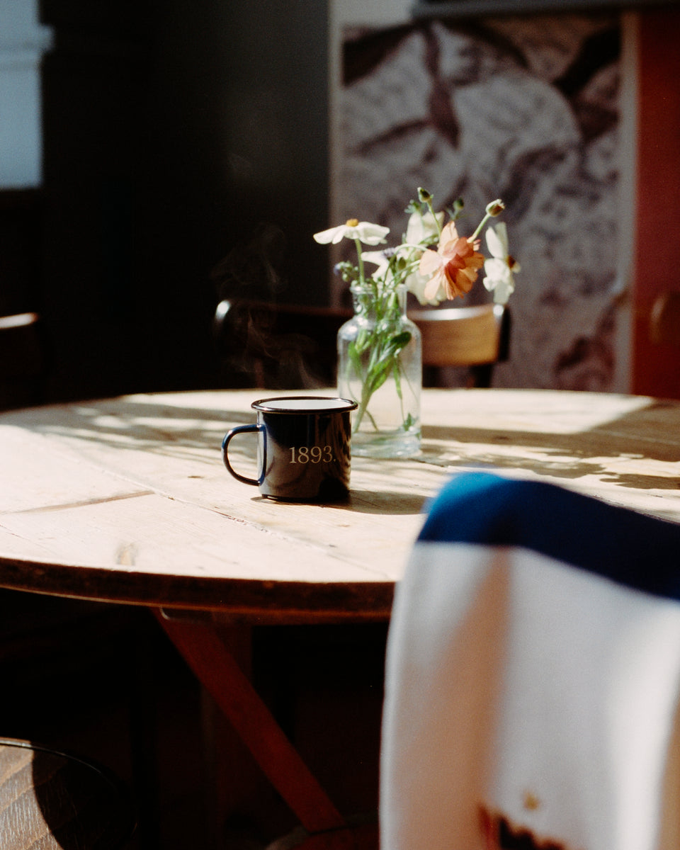 B.93 Enamel Mug