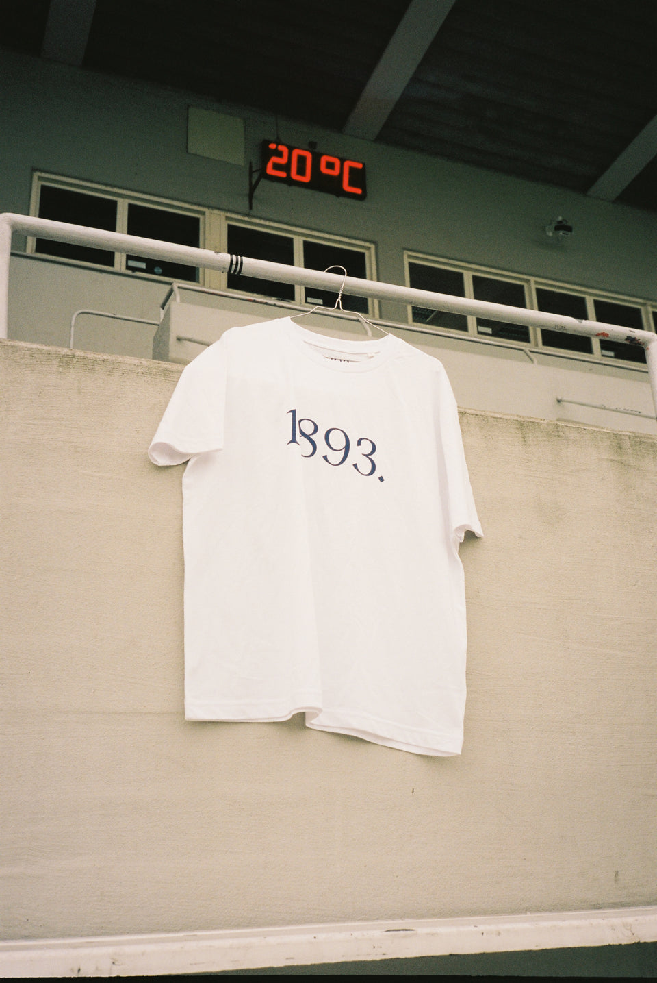 Hvid/Blå 1893 T-shirt