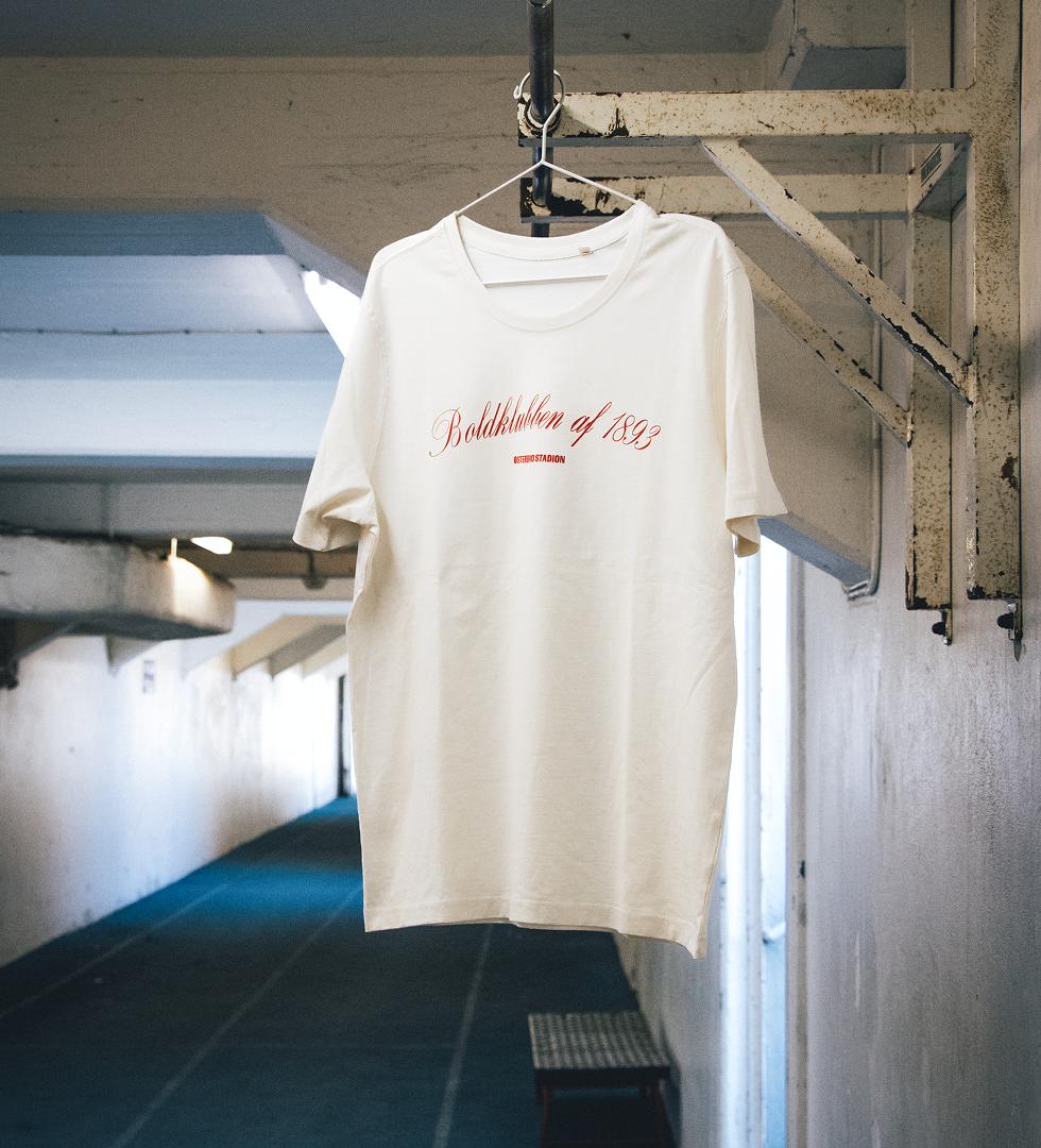 Østerbro Stadion T-shirt - Brækket hvid