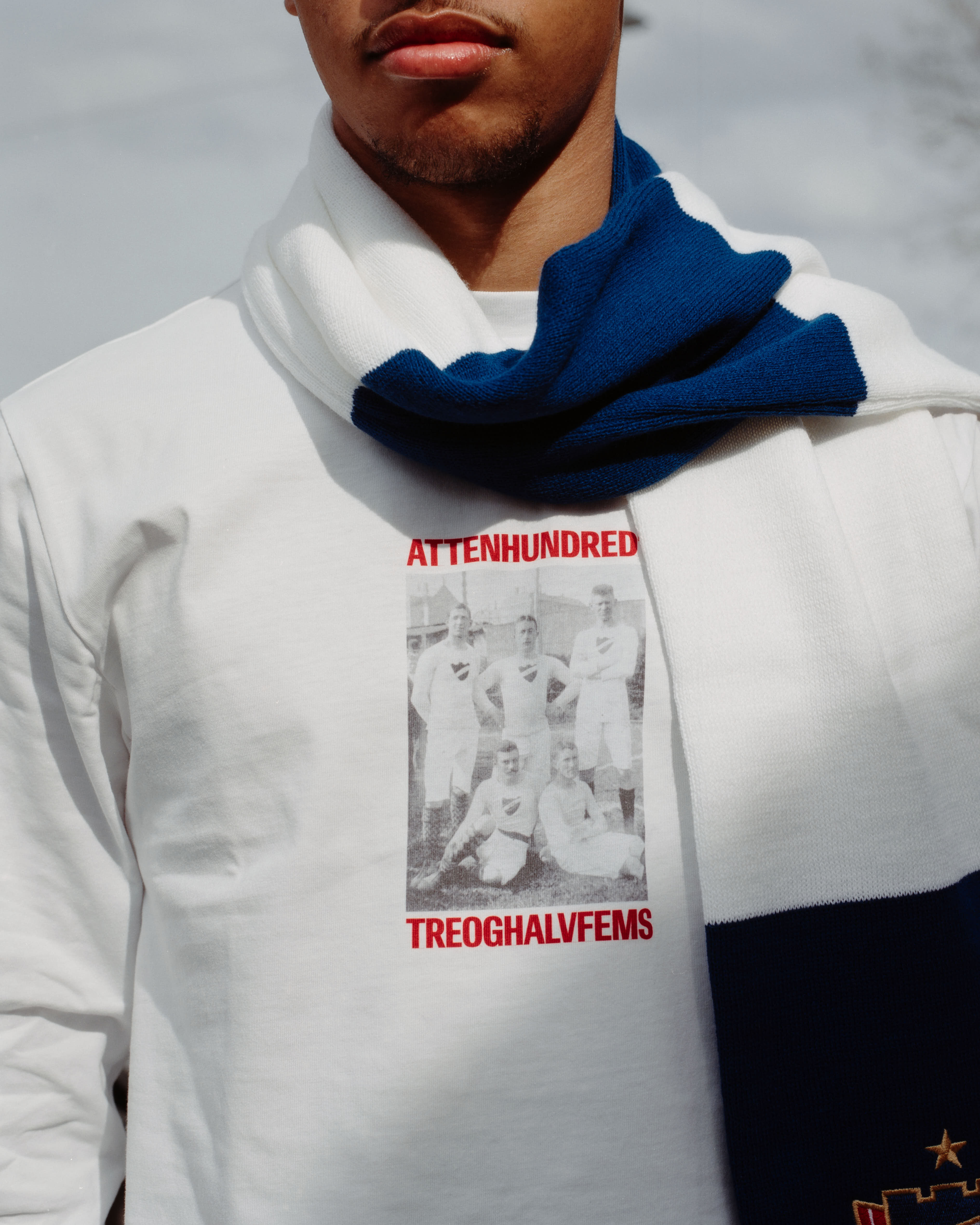 1893 langærmet T-shirt